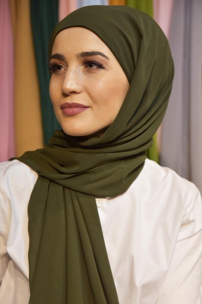 Ready Made Practical Bonnet Shawl Khaki - 100285530 - 
