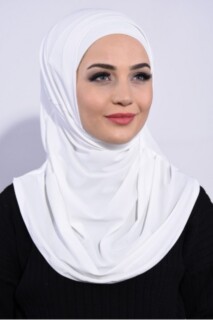 Bonnet Prayer Cover Ecru - 100285124 - Hijab