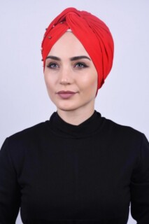 Pearly Twill Bonnet Red - 100284978 - 