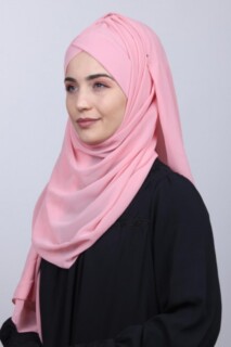Bonnet Shawl Powder Pink - 100285162 - 
