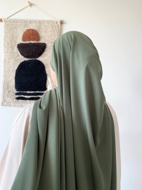 Medine Ipegi - Hijab PAE - Light khaki green 100357892 - 