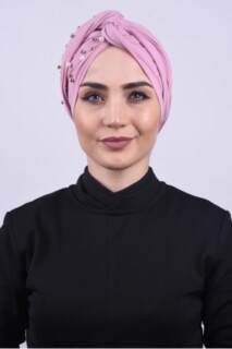 Bonnet Dolama Nacré Rose Poudré - Hijab