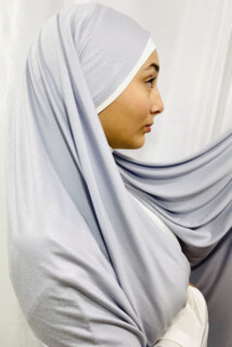 Jersey Premium - Jersey Premium Grey 100357702 - Hijab