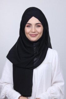Bonnet Shawl Black - 100285165 - Hijab