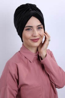 Velvet Nevru Bonnet Black
