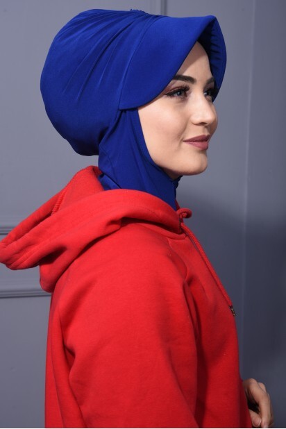 Sports Hat Scarf Sax - 100285645 - 