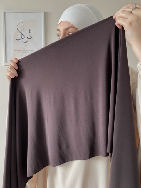 Maxi jersey sandy hijjab®️ creation - Brown 100357918 - 