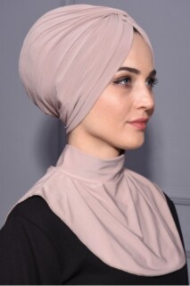 Bouton Pression Col Hijab Vison Clair - 