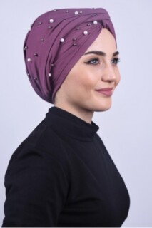 Pearly Dolama Bonnet Dark Dried Rose - 100284970 - 