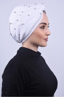 Pearly Twill Bonnet White