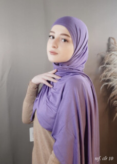 Shawls - Jersey Premium - Lavender 100318182 - Hijab