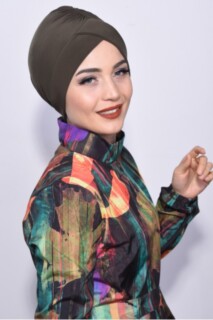 Pool Cap Khaki Green - 100285476 - 