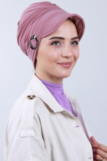 قبعة التوى بونيه الوردة المجففة - Hijab