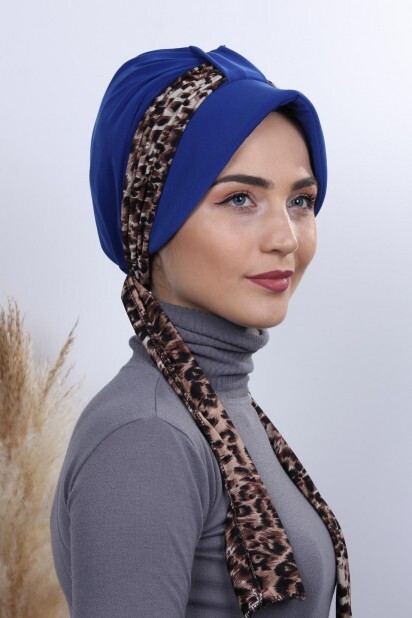 Scarf Hat Bonnet Sax - 100284989 - 