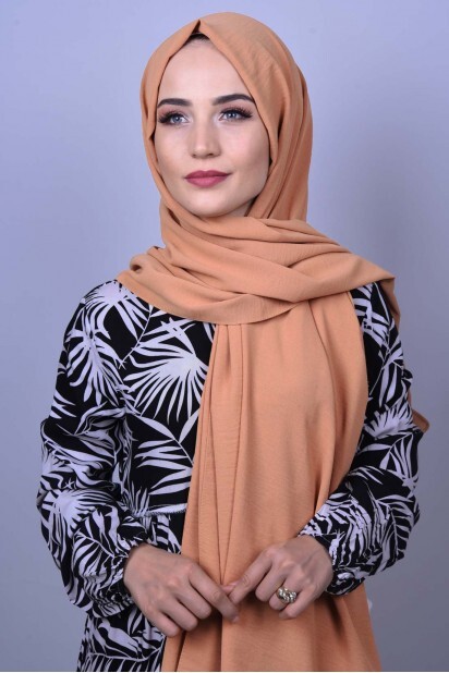 Aerobin Shawl - ايروبين شال تان - Hijab