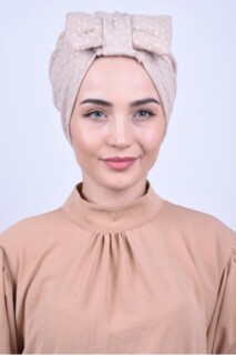 Papyon Model Style - Lace Bow Bone Beige - 100285328 - Hijab