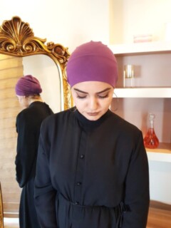 Underscarf - lavender |code: 3026-04 - Little Girl - lavender |code: 3026-04 100294187 - Hijab