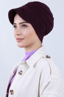 Buckled Hat Bonnet Plum - 100285191 - 