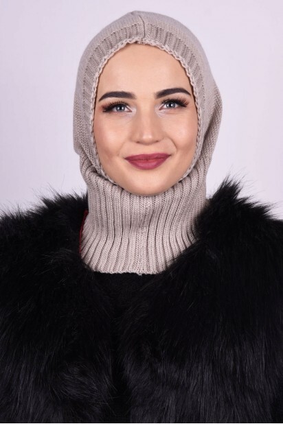 Knitted Wool Beige  - 100284909 - 