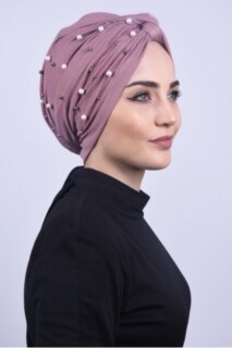 Pearl Dolama Bonnet Dried Rose - 100284977 - 
