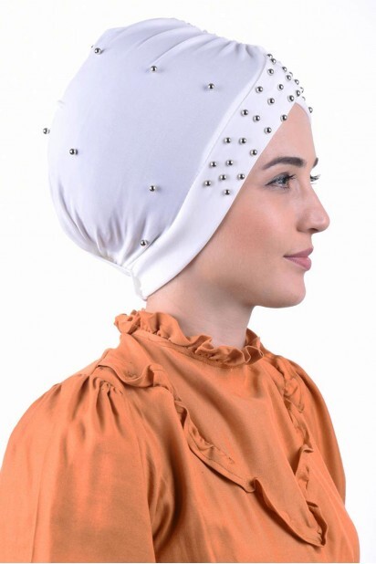 Pearl Pool Cap White