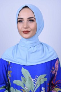  شال أزرق فاتح - 