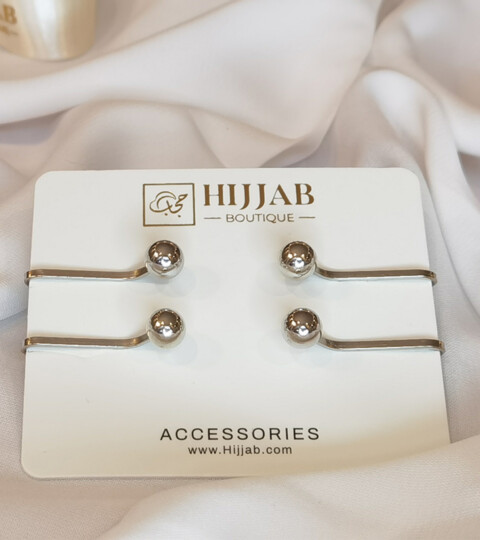Accessories - 4 pcs Muslim Hijab Clip Scarf 100298837 - Hijab