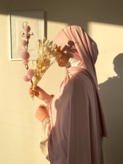 Jersey Premium Pink 100357700 - Hijab