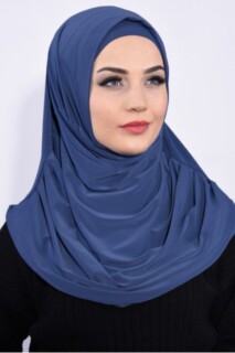 Boneli Prayer Cover Indigo - 100285129 - Hijab