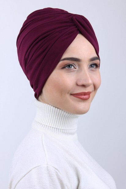 Noeud Bonnet Prune - 