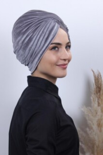 Velvet Guipure Vera Bonnet Gray - 100283064 - 