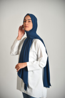 المدينة شال بترولي أزرق  - Hijab
