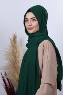 Medine ipegi Shawl - Châle soie de médine Vert Emeraude - Hijab