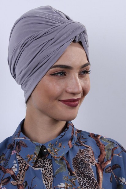 Bonnet Enveloppant Gris - 