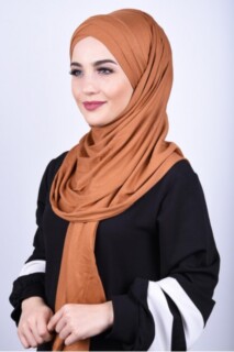 Combed Cotton 3-Striped Shawl Taba - 100285220 - 