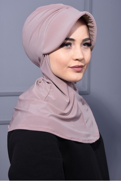 Cap-Hat Style - Sports Hat Scarf Lilac - 100285641 - Hijab