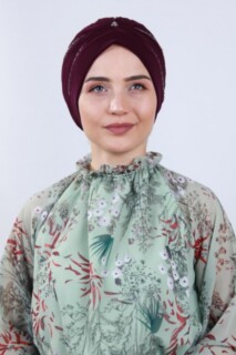 Ivy Stone Bonnet Plum - 100284891 - 