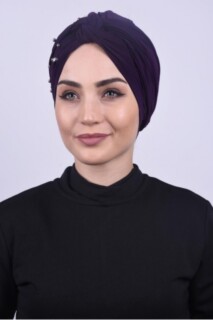 Pearly Wrap Bonnet Purple - 100284966 - 