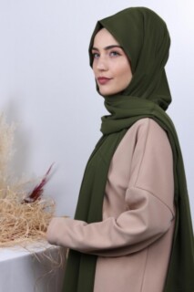 Medina Silk Shawl Khaki 100285387 - 