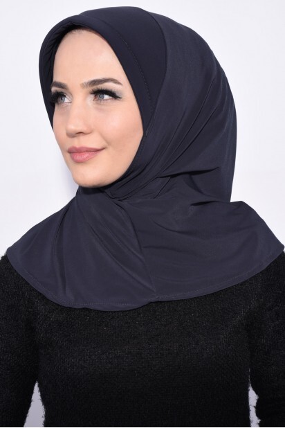 Practical Sequin Hijab Smoked - 100285500 - 
