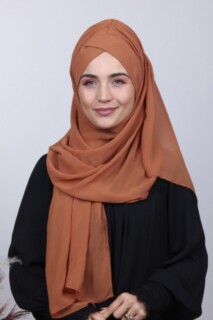 Bonnet Shawl Tan - 100285166 - Hijab