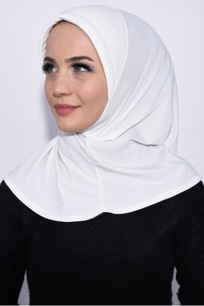 Pratik Pullu Hijab Ekru - 100285499 - 