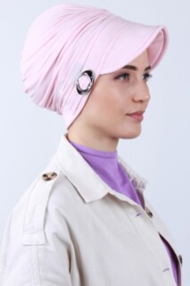 Buckled Hat Bonnet Salmon - 100285196 - 