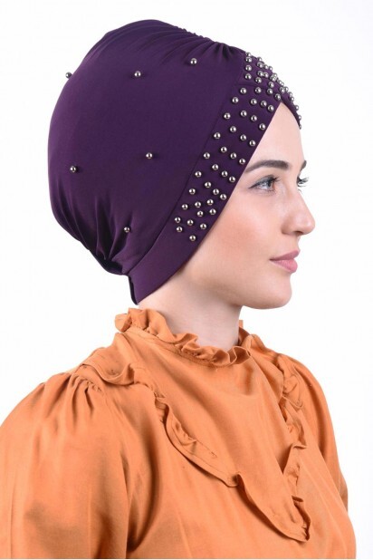 Pearl Pool Cap Purple - 100284944 - 