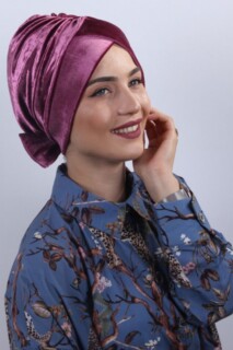 Velvet Bow Bonnet Dried Rose - 100283036 - 