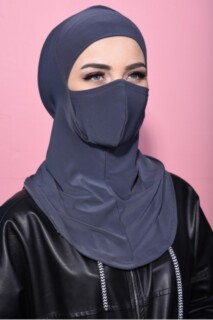 Hijab Sport Masqué Fumé - 