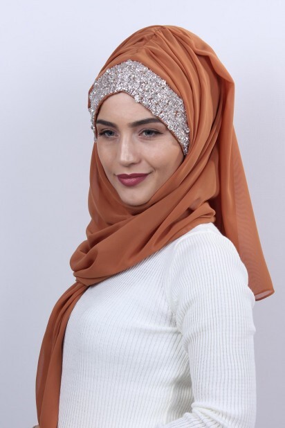 Stone Design Bonnet Châle Taba - 