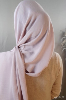 Hijab Jazz Premium Rose Poudré - - Hijab Jazz Premium Rose Poudré - 