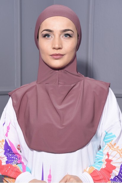 Collier Hijab Rose Séchée - 