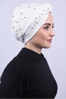 Pearly Wrap Bonnet White - 100284973 - 